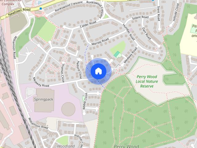 Hamble Close, Worcester, Worcestershire, WR5