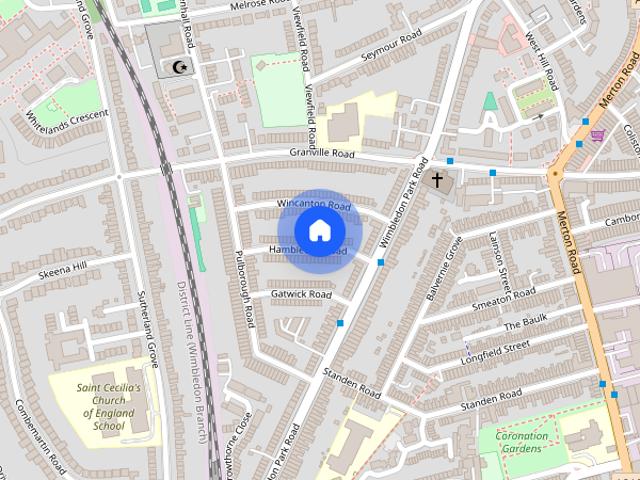 Hambledon Road, Southfields