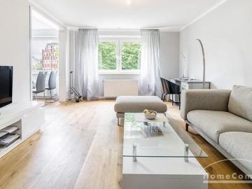 Hamburg Ottensen – Furnished apartment in a quiet but very central location in a backyard