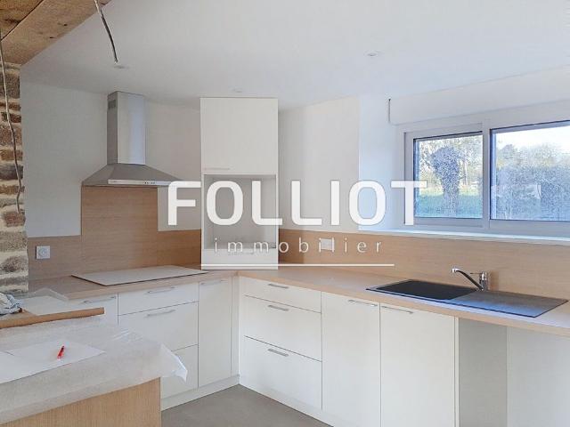 HAMBYE Campagne Maison NEUVE en pierre 150 m� 4 chambres Garage Jardin et d�pendance