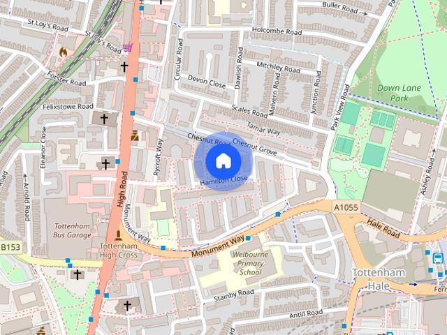 Hamilton Close, Tottenham, N17