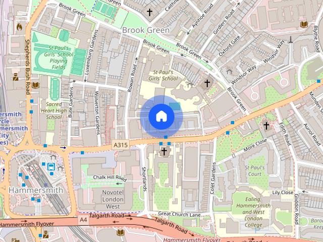 Hammersmith Road, Latymer Court Hammersmith Road, W6