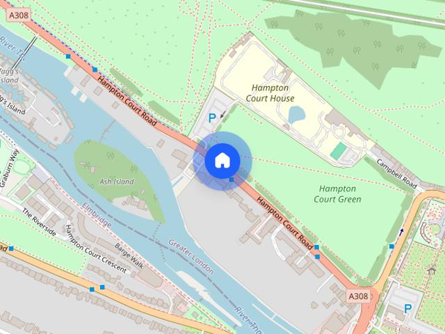 Hampton Court Road, East Molesey, Surrey, KT8