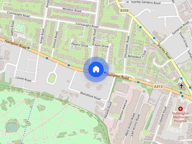Hampton Road, Teddington, TW11