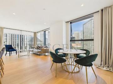 Hampton Tower, Marsh Wall, E14 2 bed apartment to rent £4,000 pcm £923 pw