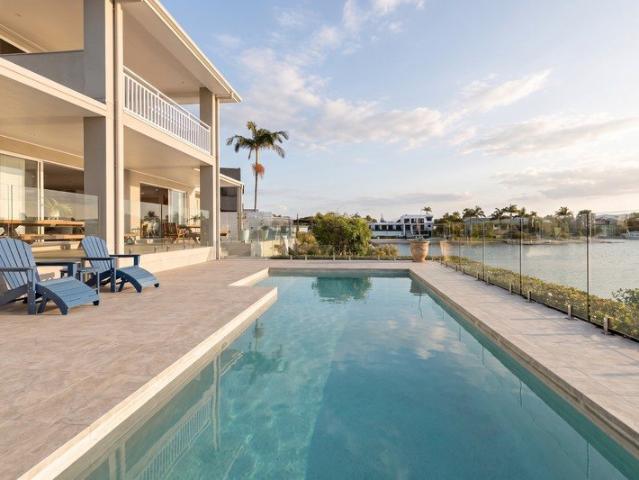 Hamptons Inspired Family Entertainer on Wide Water