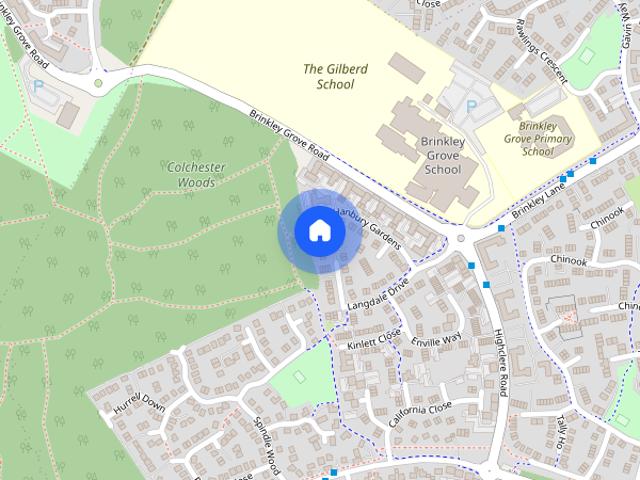 Hanbury Gardens, Highwoods, Colchester, Essex, CO4