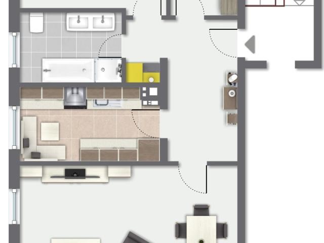Handwerker, oder Heimwerker aufgepasst! Diese 3 Zimmer Wohnung kann Ihr neues Zuhause werden!