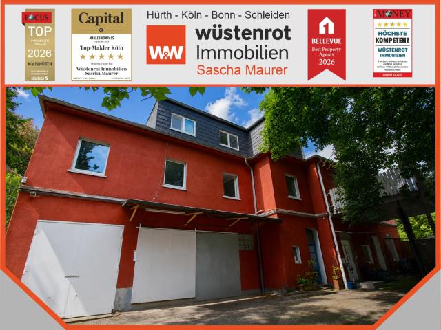 Handwerker aufgepasst! Wohn Geschäftshaus mit drei Einheiten plus Lager und Garage. Top Grundstück!