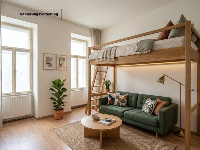 Hannovermarkt* Renovation Opportunity: Charming 3 Room Period Apartment with Balcony and Airbnb Potential