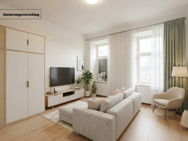 Hannovermarkt* Sanierungsbedürftige 3 Zimmer Altbauwohnung mit Balkonoption Airbnb