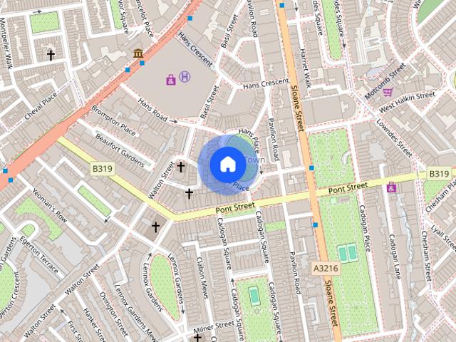 Hans Place, Knightsbridge, London, SW1X