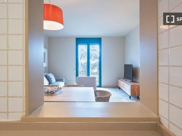 Habitación doble en piso compartido