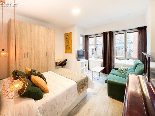 Habitación doble, vivienda reformada