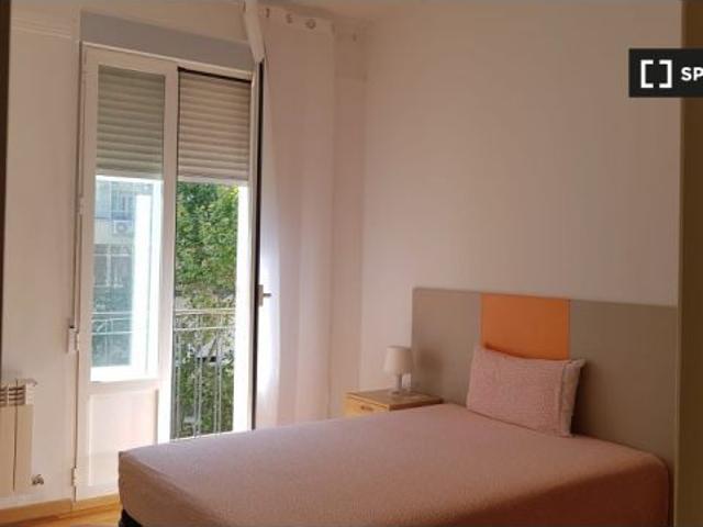Habitación en piso compartido de 4 habitaciones en alquiler en Almagro, Madrid, perfecta solo para e