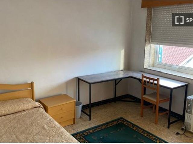 Habitación en piso compartido de 4 habitaciones en alquiler en Santiago de Compostela, solo estudian