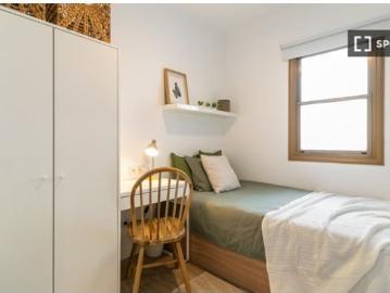 Habitación en piso compartido en barcelona