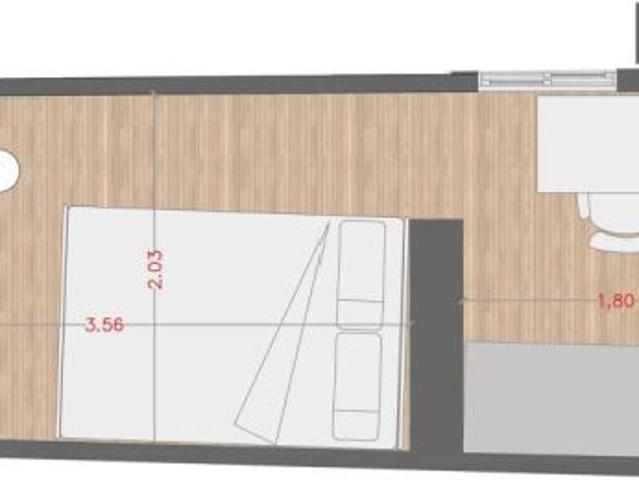 Habitación en un apartamento compartido de 3 habitaciones en alquiler en San Diego. Solo para profes
