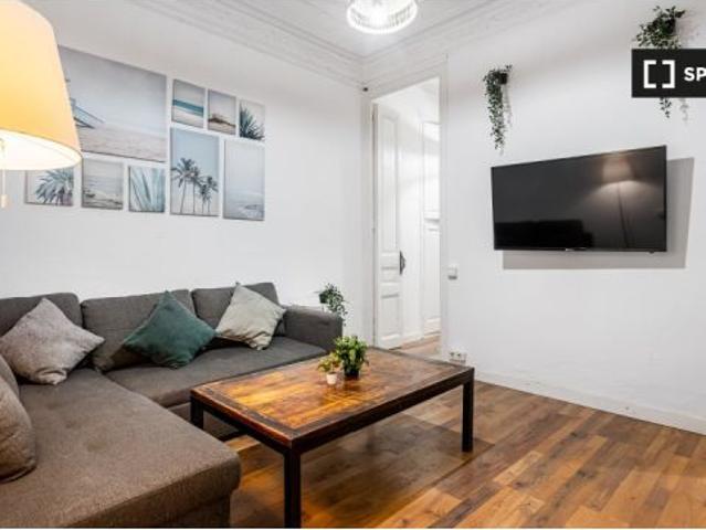 Habitación en un piso compartido de 4 habitaciones en alquiler en El Raval, ideal para mujeres