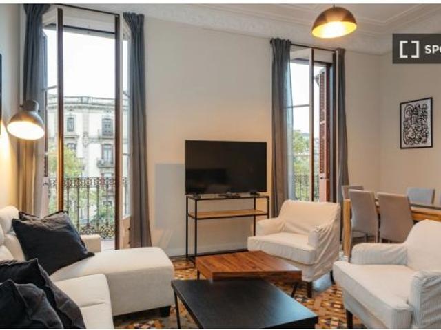 Habitación en un piso compartido de 6 habitaciones en La Dreta de l' Eixample, Barcelona, id