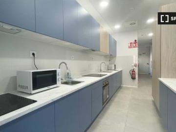 Habitación individual con baño privado y cocina americana, Salamanca
