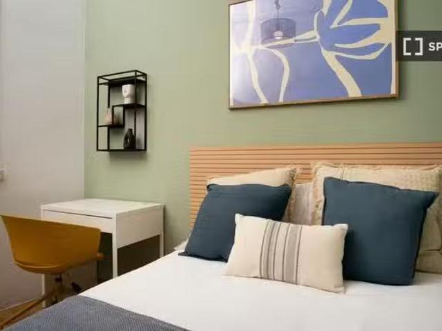 ¡Habitaciones en alquiler en piso de 5 habitaciones en Barcelo.