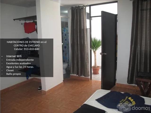 HABITACIONES EN EL CENTRO de CHICLAYO