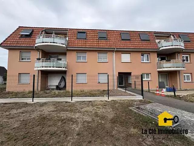Habsheim 68440 Achat / Vente appartement 3 pièces t3 au dernier étage