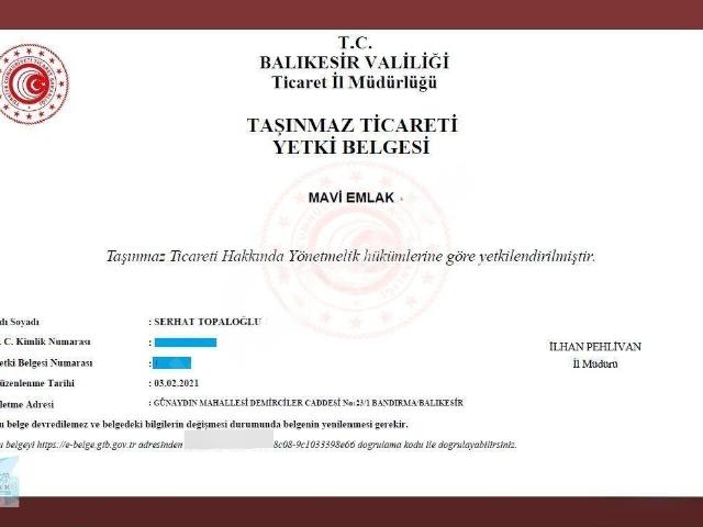 Hacıyusuf Mahallesinde 3+1 Deniz Manzaralı Satılık Daire