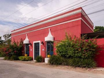 Hacienda Cansahcab con estilo colonial