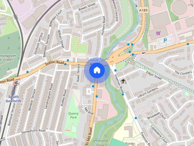Haddricks Mill Road, South Gosforth, Newcastle upon Tyne