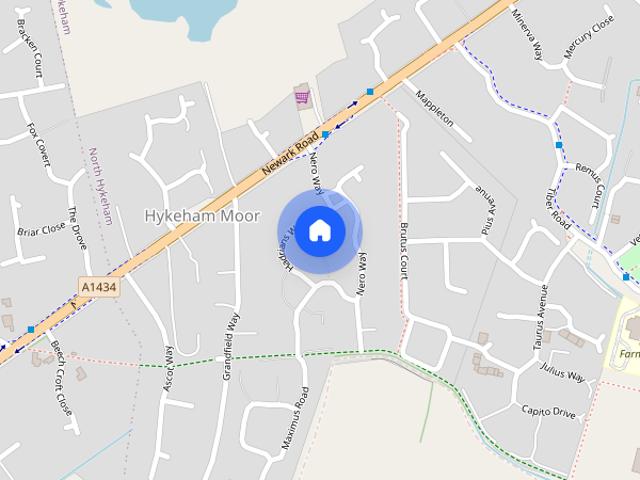 Hadrians Walk, North Hykeham, LN6
