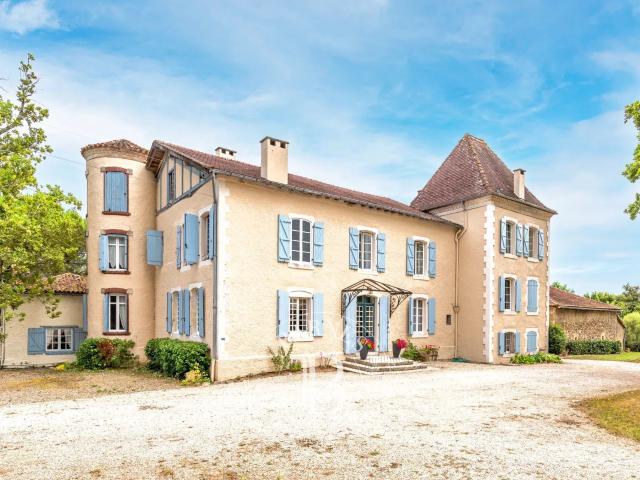 Hagetmau, Château Du XVIIème Avec Dépendances Sur 3 Hectare. 550m² Saint Sever