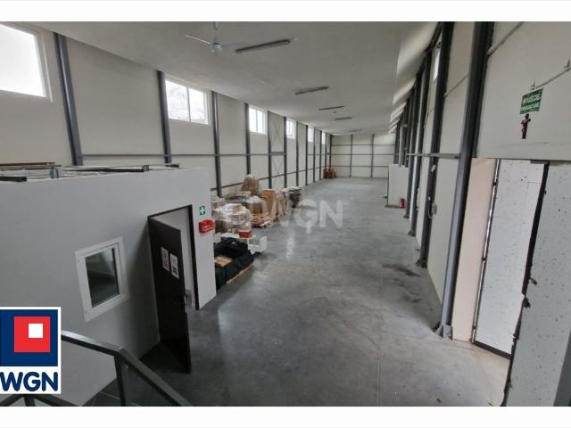 Hala magazynowo biurowa 400 m² Trzebinia ogrzewanie i monitoring