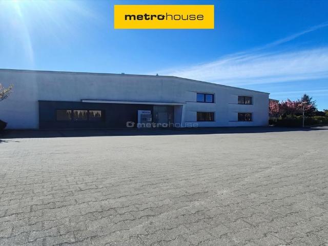 Hala magazynowa 1760 m² z nowoczesnym wyposażeniem i bezpieczeństwem