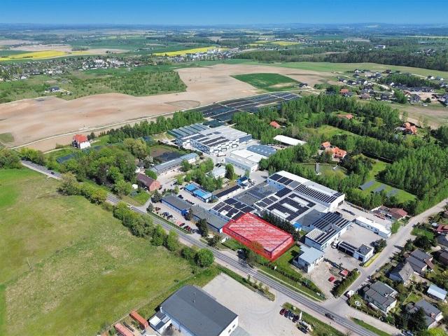 Hala produkcyjno magazynowa 1015 m² w Skarszewach nowoczesna, termomodernizacja