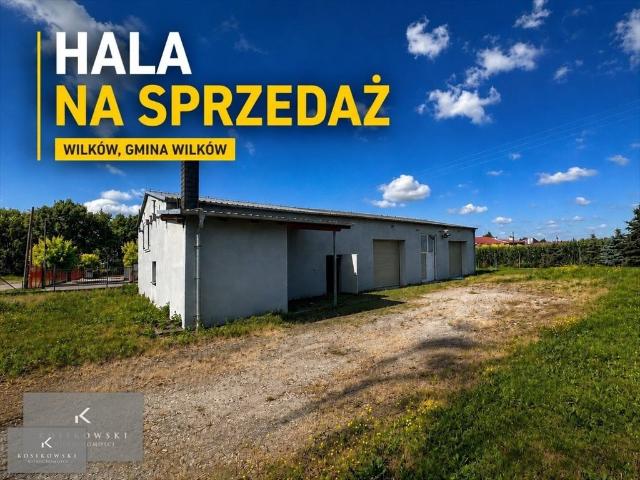Hala produkcyjno magazynowa 207 m² z biurem i ogrzewaniem
