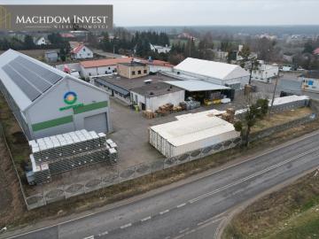 Hala przemysłowo handlowa 4,9 ha, nowoczesne obiekty