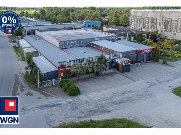 Hala 1900 m2 z pełnym wyposażeniem, modernizacja 2010
