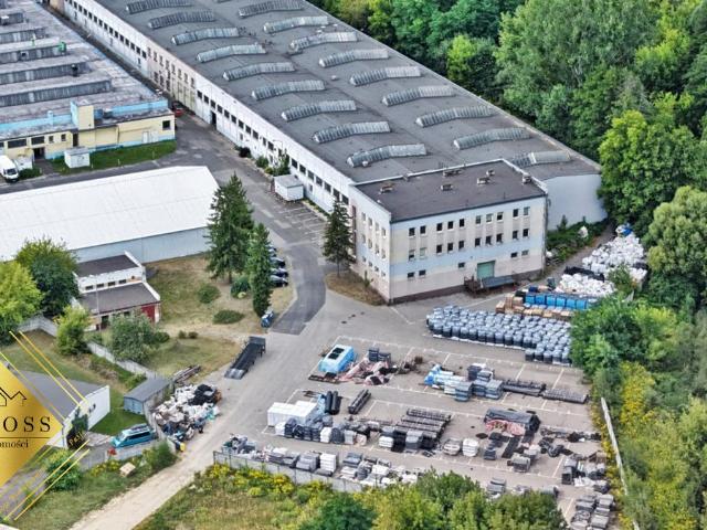 Na wynajem hala 1000 m² z biurem, parking i ochroną