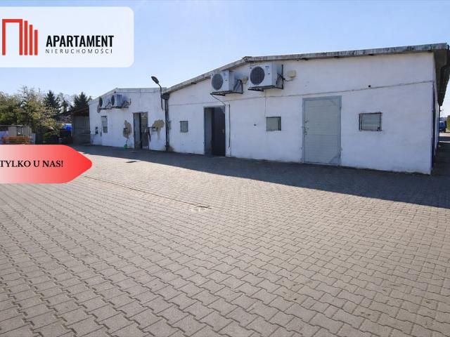 Hale produkcyjne 420 m² w Marlewie, dostęp z dwóch stron polecam!