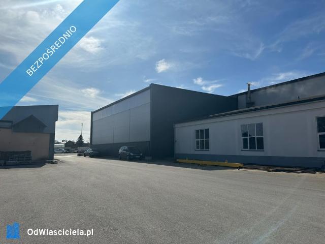 Na wynajem hale produkcyjne 690 m² z suwnicą i infrastrukturą