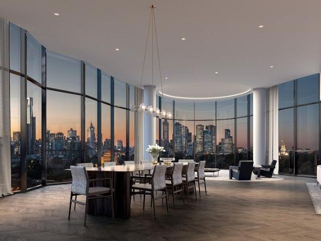Half Floor with incredible views of the CBD, South Yarra and Fawkner Park!