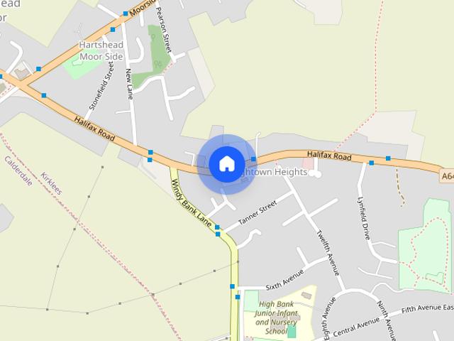 Halifax Road, Hightown, WF15