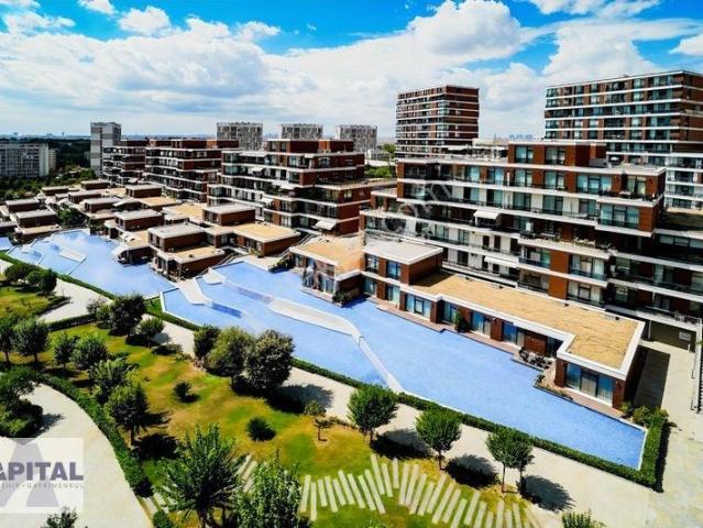 Halkalı Atakent Lounge 1'de Üç Cepheli Peyzaj Manzaralı 3+1