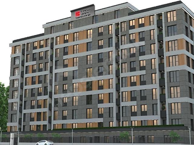 HALKALI MERKEZDE SIFIR 2+1 3. KAT BALKONLU YERDEN ISITMALI