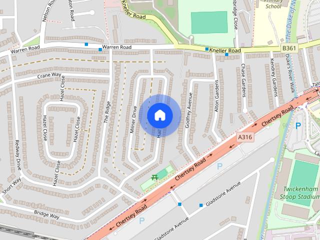Hall Farm Drive, Whitton, Twickenham, TW2