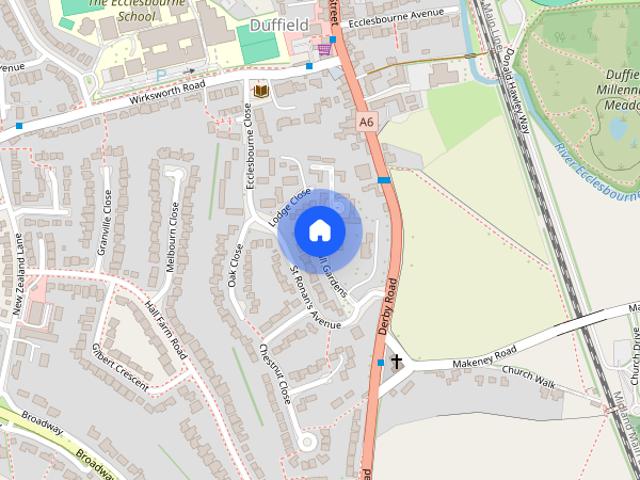 Hall Gardens, Duffield, Belper