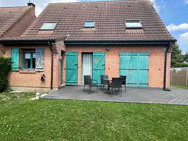 Hallennes lez Haubourdin 59320 Achat / Vente maison 5 pièces t5 jardin terrasse