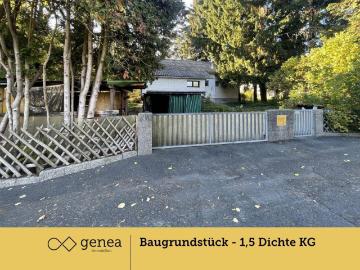 Hart bei Graz Bauträgergrundstück mit einer Dichte von 1,5 im Kerngebiet mit Altbestand